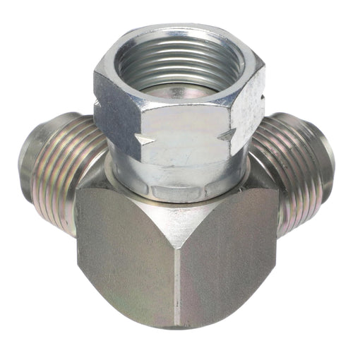 87025944 - OEM HYDRAULIC TEE 90E-JIC 12-12-12SW - CASE CONSTRUCTION