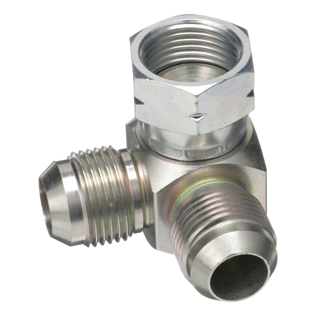 87025944 - OEM HYDRAULIC TEE 90E-JIC 12-12-12SW - CASE CONSTRUCTION