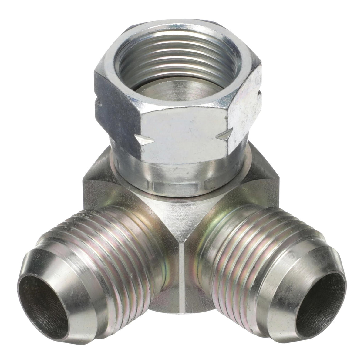 87025944 - OEM HYDRAULIC TEE 90E-JIC 12-12-12SW - CASE CONSTRUCTION