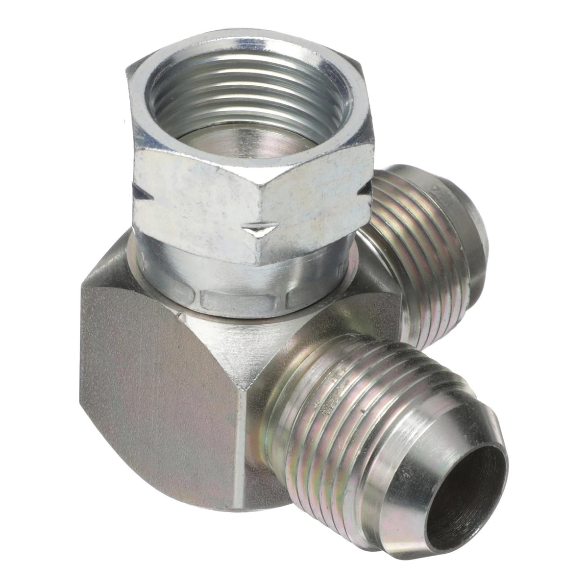87025944 - OEM HYDRAULIC TEE 90E-JIC 12-12-12SW - CASE CONSTRUCTION