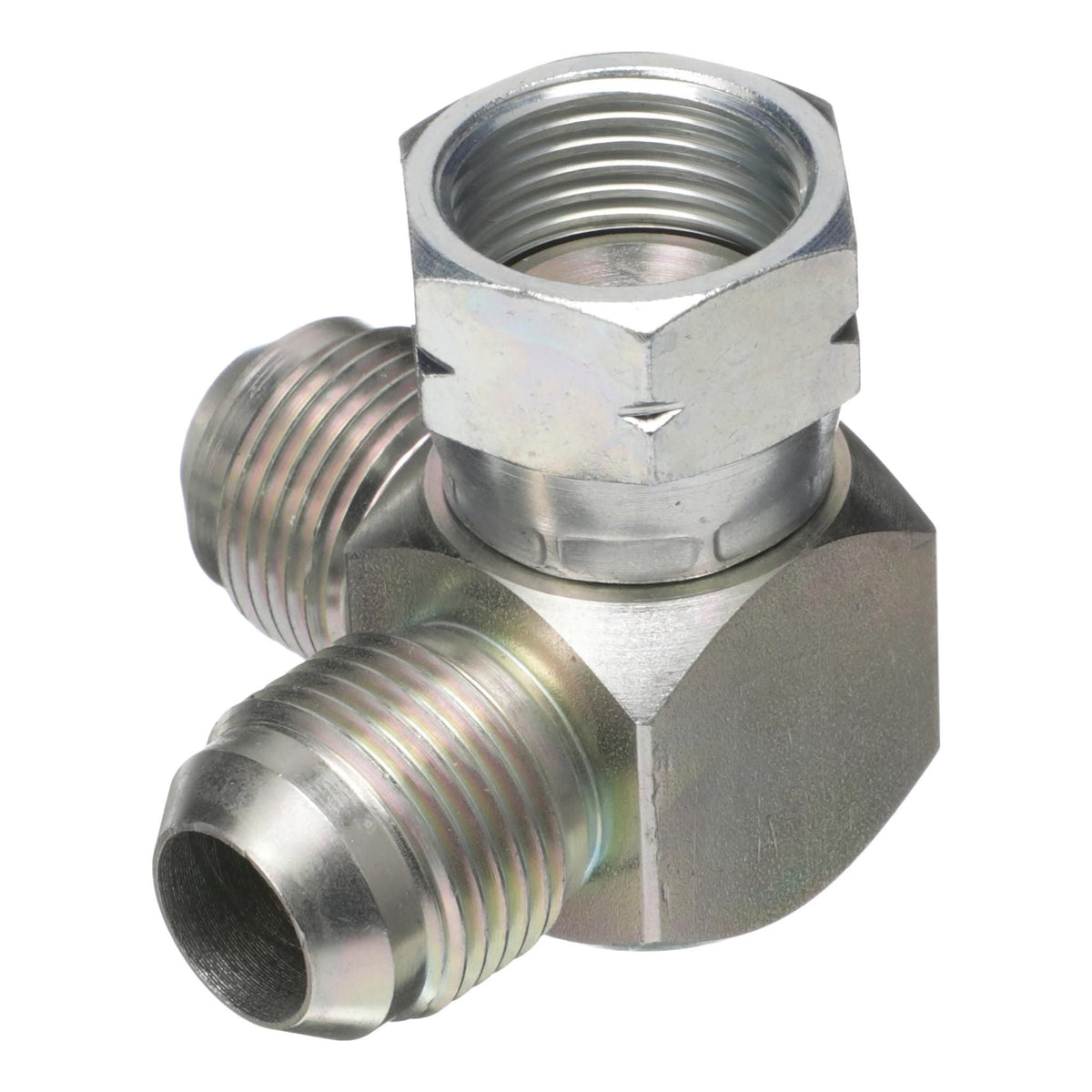 87025944 - OEM HYDRAULIC TEE 90E-JIC 12-12-12SW - CASE CONSTRUCTION