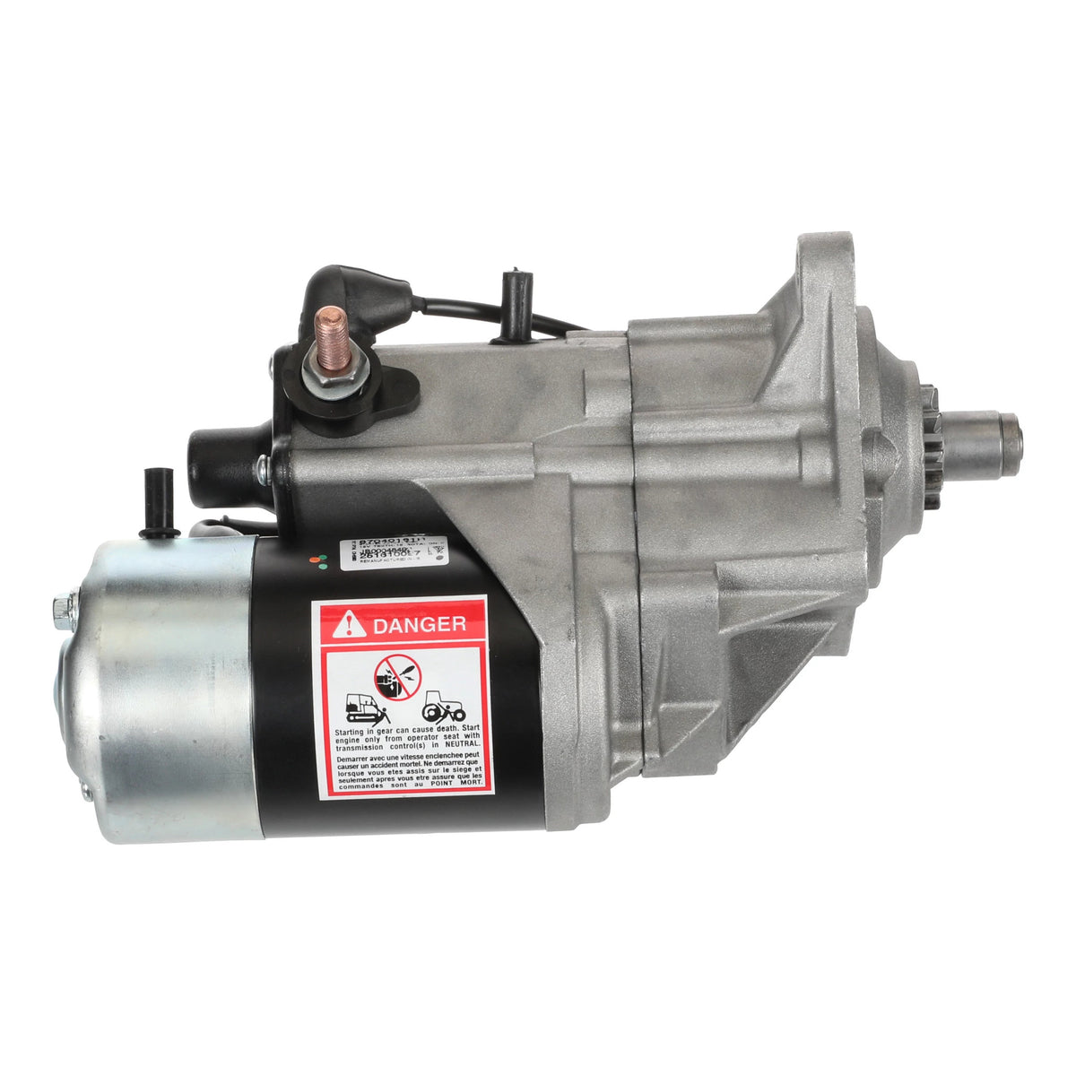 87040161R - OEM REMANUFACTURED STARTER - CASE CONSTRUCTION
