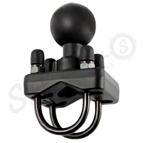 87284259 - OEM RAM DOUBLE U-BOLT BALL BASE FOR 1IN-1.25IN RAILS - CASE CONSTRUCTION