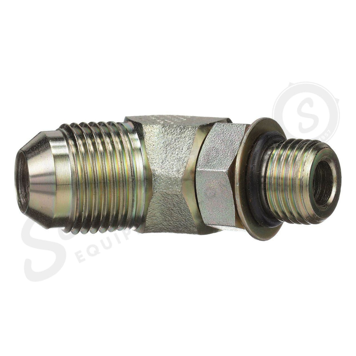 87301276 - OEM ELBOW 45 37FL X ORB 8-6 - CASE CONSTRUCTION
