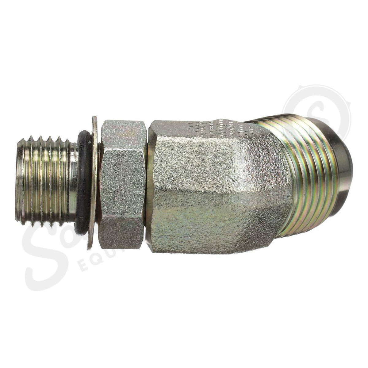 87301276 - OEM ELBOW 45 37FL X ORB 8-6 - CASE CONSTRUCTION