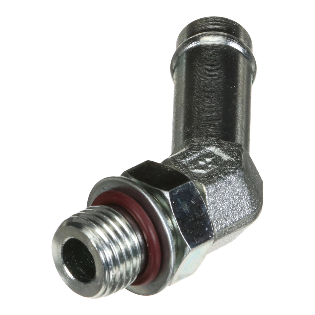87302140 - OEM FITTING 45 DEGREE 1/2IN HOSE X 9/16IN 18 ORB BEADED - CASE CONSTRUCTION