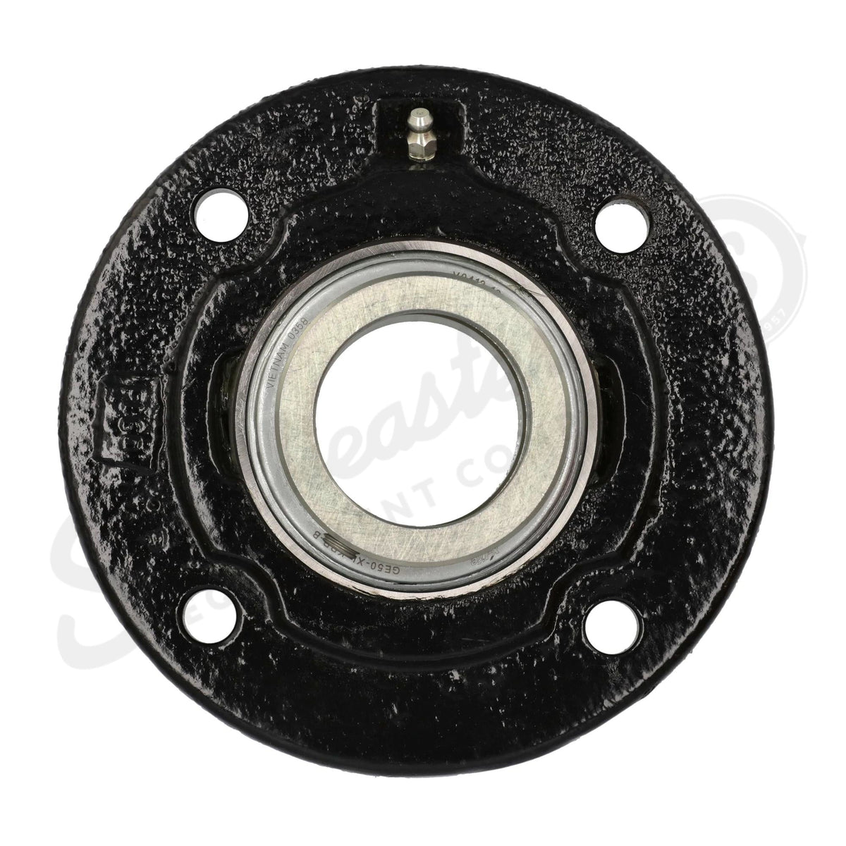 87328203 - OEM 4 BOLT FLANGE BEARING ASSEMBLY w/ COLLAR 28 MM ID X 136 MM OD - CASE CONSTRUCTION