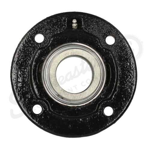 87328203 - OEM 4 BOLT FLANGE BEARING ASSEMBLY w/ COLLAR 28 MM ID X 136 MM OD - CASE CONSTRUCTION