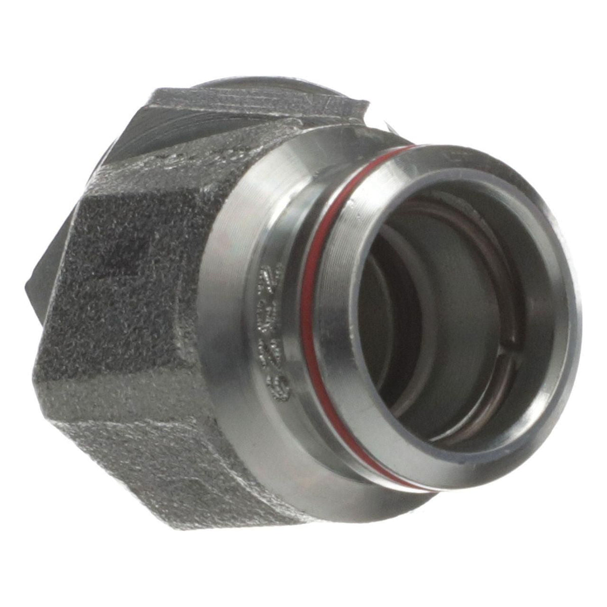 87345924 - OEM HYDRAULIC TUBE FITTING 45 DEGREE M18 ORB X 8 STC - CASE CONSTRUCTION