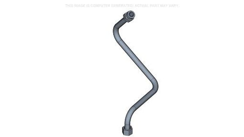 87346048 - OEM RIGHT-HAND LOADER AUXILIARY TUBE 1" OD - CASE CONSTRUCTION