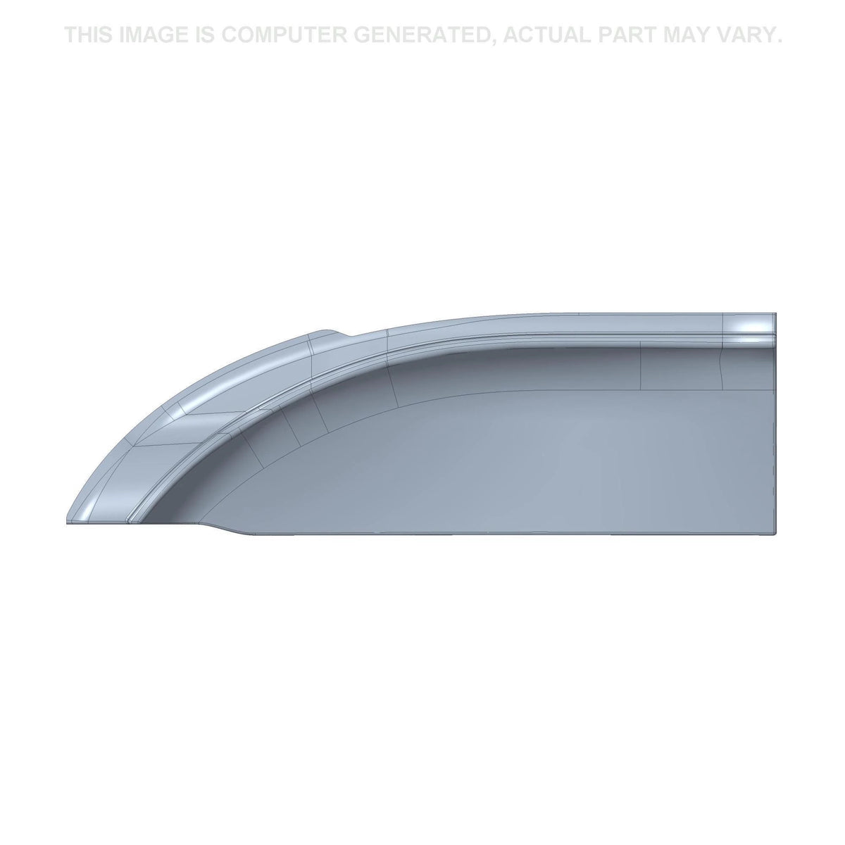 87360602 - OEM REAR FENDER - CASE CONSTRUCTION