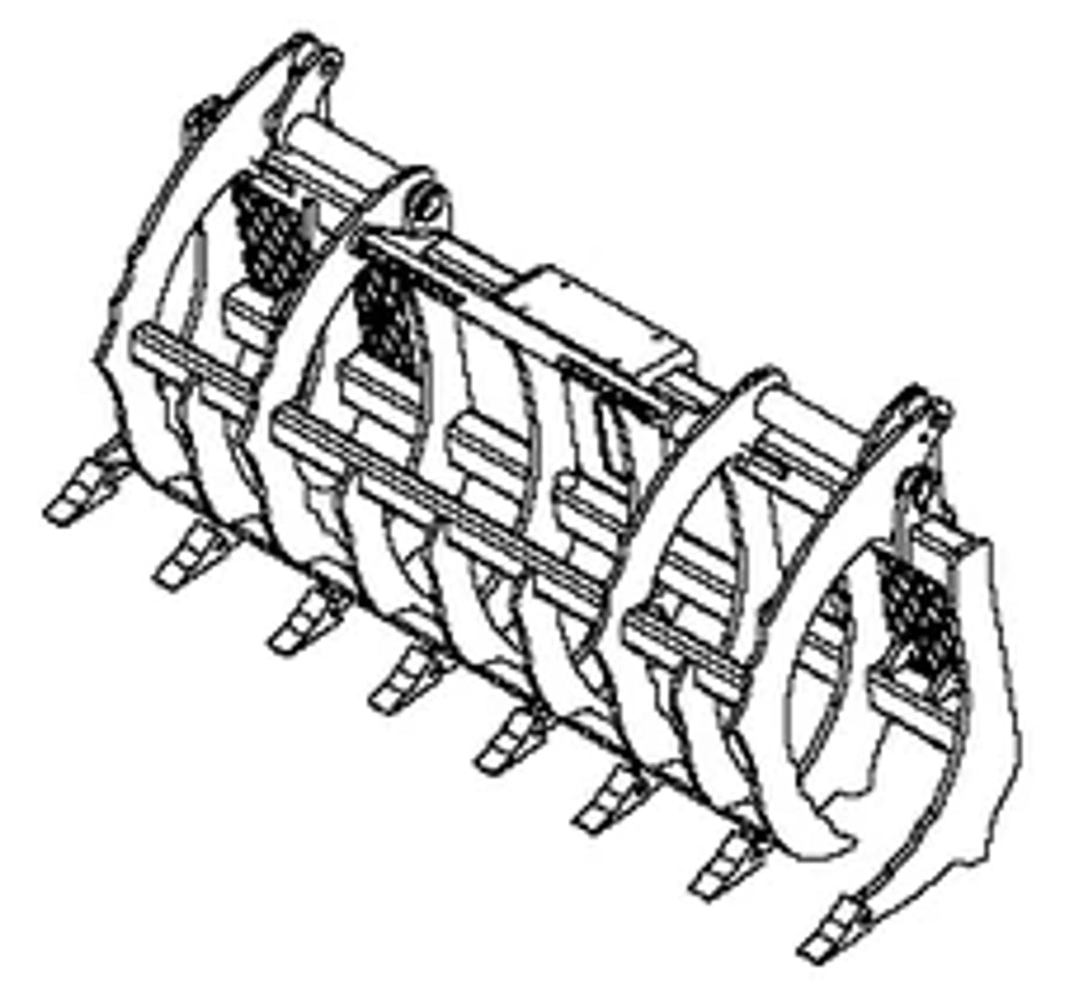 87382370 - OEM 72" Root Rake - Case Construction
