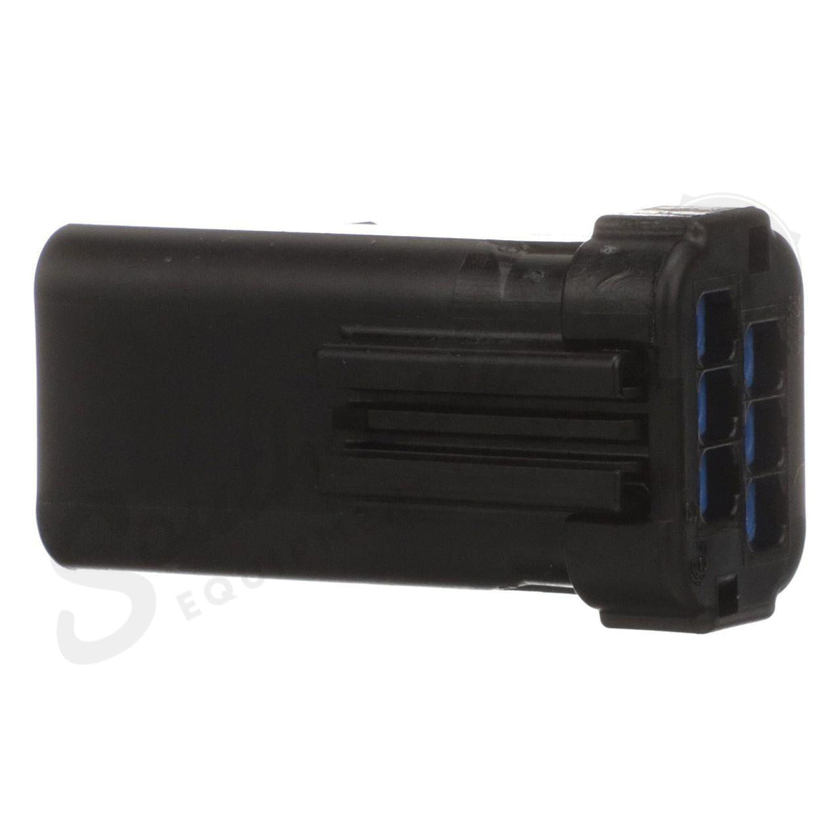 87382919 - OEM ELECTRICAL CONNECTOR 6-CAVITY PLUG BLACK - CASE CONSTRUCTION