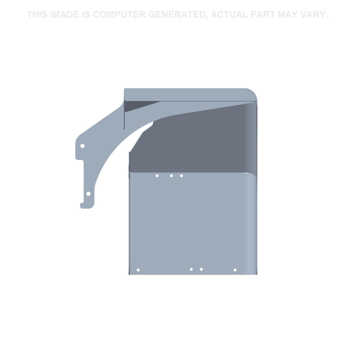 87393382 - OEM REAR FENDER - CASE CONSTRUCTION