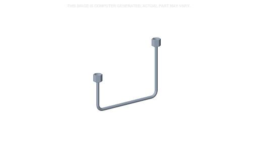 87398122 - OEM HYDRAULIC PUMP TUBE 0.25" OD - CASE CONSTRUCTION