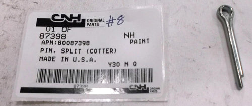 87398 - OEM SPLIT COTTER PIN - CASE CONSTRUCTION
