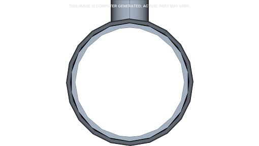 87402554 - OEM TOP COOLANT TUBE 675 MM L - CASE CONSTRUCTION