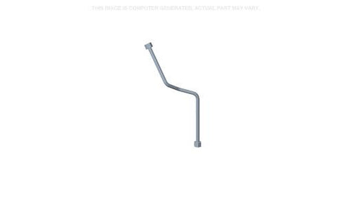 87405795 - OEM LOADER AUXILIARY TUBE RIGHT-HAND 19.05 MM OD X 610 MM L - CASE CONSTRUCTION