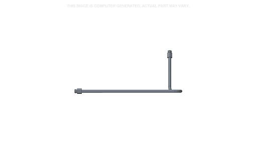 87411776 - OEM HIGH-FLOW HYDRAULIC AUXILIARY TUBE 15.88 MM OD X 581.8 MM L - CASE CONSTRUCTION