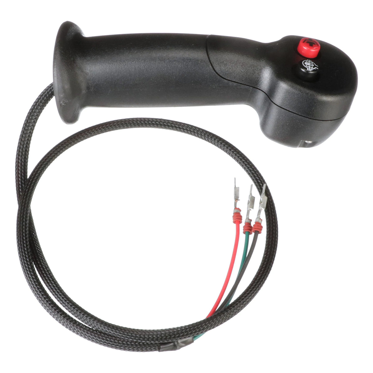 87412687 - OEM 2-BUTTON LOADER CONTROL HANDLE - CASE CONSTRUCTION