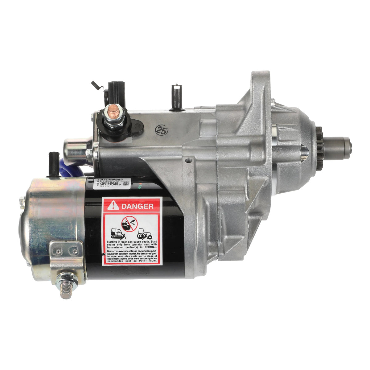87436686R - OEM REMANUFACTURED STARTER - CASE CONSTRUCTION