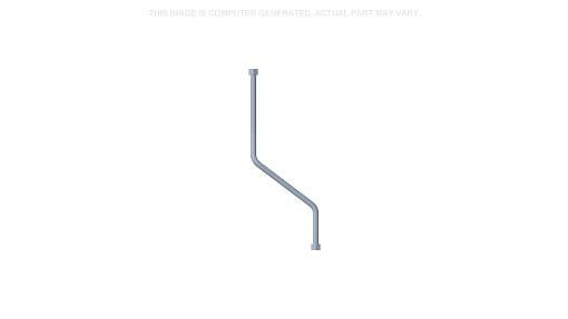 87439873 - OEM LEFT-HAND TILT BASE TUBE 25 MM OD X 775 MM L - CASE CONSTRUCTION