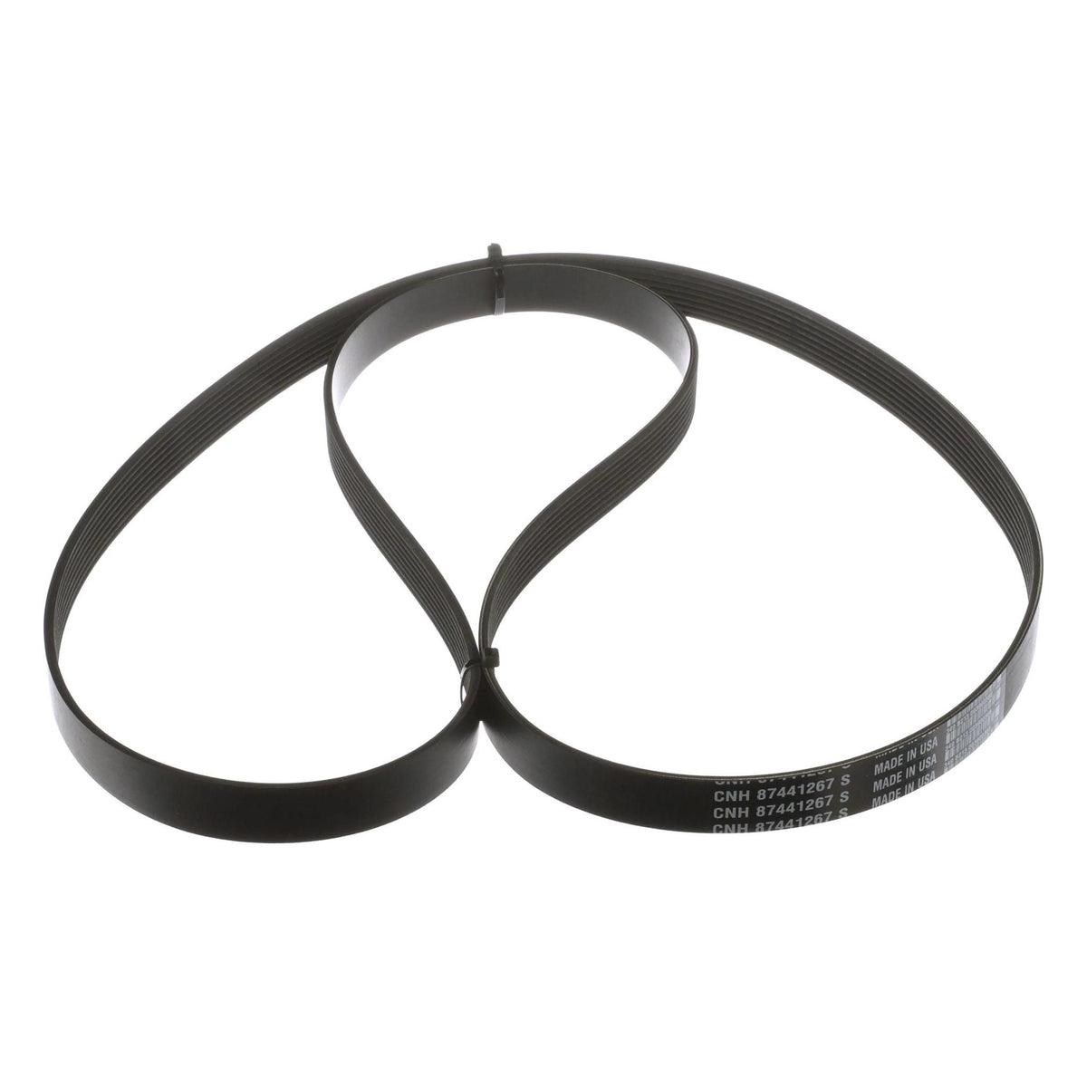 87441267 - OEM MAIN DRIVE BELT 27.92MM W X 2165MML X 8 RIBS - CASE CONSTRUCTION