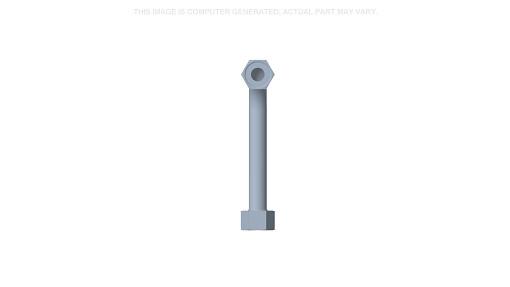87444554 - OEM HYDRAULIC LIFT TUBE LEFT-HAND 25 MM OD X 204 MM L - CASE CONSTRUCTION