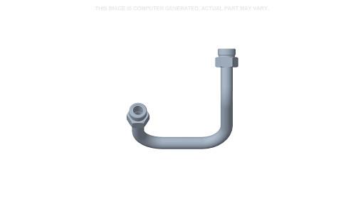 87444556 - OEM HYDRAULIC LIFT TUBE 25 MM OD - CASE CONSTRUCTION