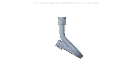 87444556 - OEM HYDRAULIC LIFT TUBE 25 MM OD - CASE CONSTRUCTION