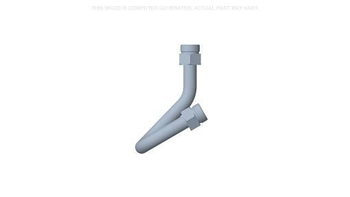 87444556 - OEM HYDRAULIC LIFT TUBE 25 MM OD - CASE CONSTRUCTION