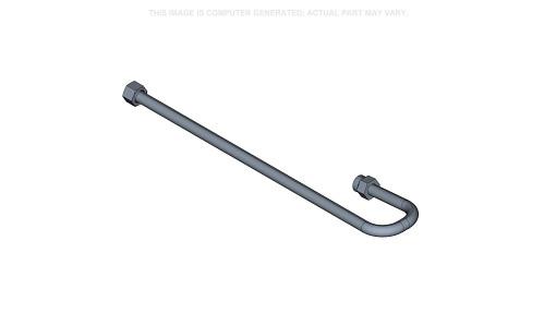 87444576 - OEM LEFT-HAND TILT ROD TUBE 25 MM OD X 724 MM L - CASE CONSTRUCTION