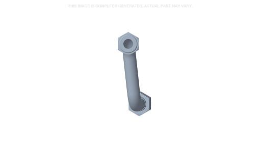 87444578 - OEM RIGHT-HAND TILT BASE TUBE 25 MM OD X 266 MM L - CASE CONSTRUCTION