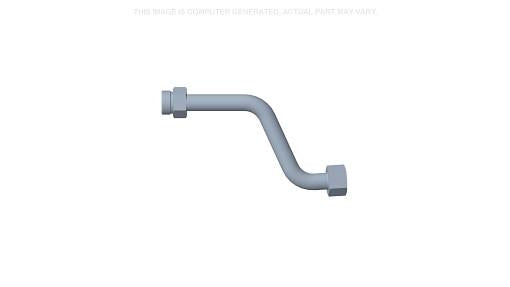 87444580 - OEM LEFT-HAND TILT BASE TUBE 25 MM OD X 266 MM L - CASE CONSTRUCTION