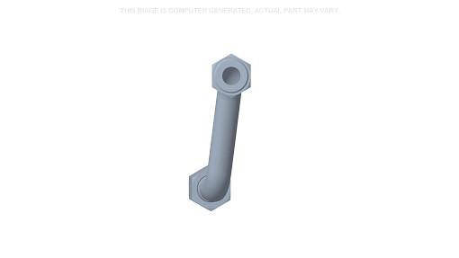 87444580 - OEM LEFT-HAND TILT BASE TUBE 25 MM OD X 266 MM L - CASE CONSTRUCTION
