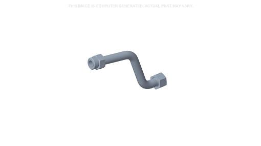 87444580 - OEM LEFT-HAND TILT BASE TUBE 25 MM OD X 266 MM L - CASE CONSTRUCTION