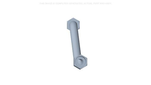 87444580 - OEM LEFT-HAND TILT BASE TUBE 25 MM OD X 266 MM L - CASE CONSTRUCTION
