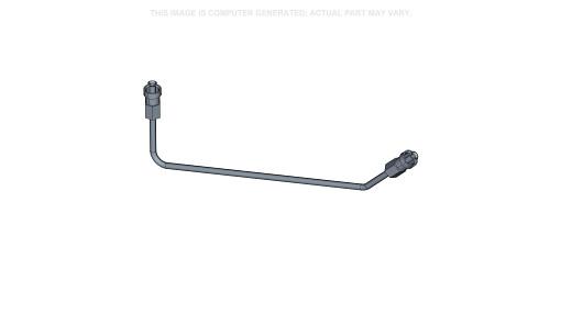 87445557 - OEM REDUCING VALVE TUBE TO RIGHT-HAND STABILIZER - CASE CONSTRUCTION