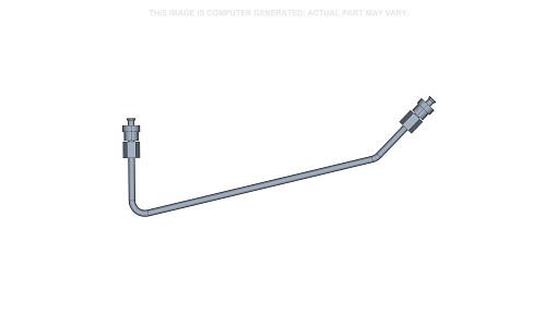 87445557 - OEM REDUCING VALVE TUBE TO RIGHT-HAND STABILIZER - CASE CONSTRUCTION