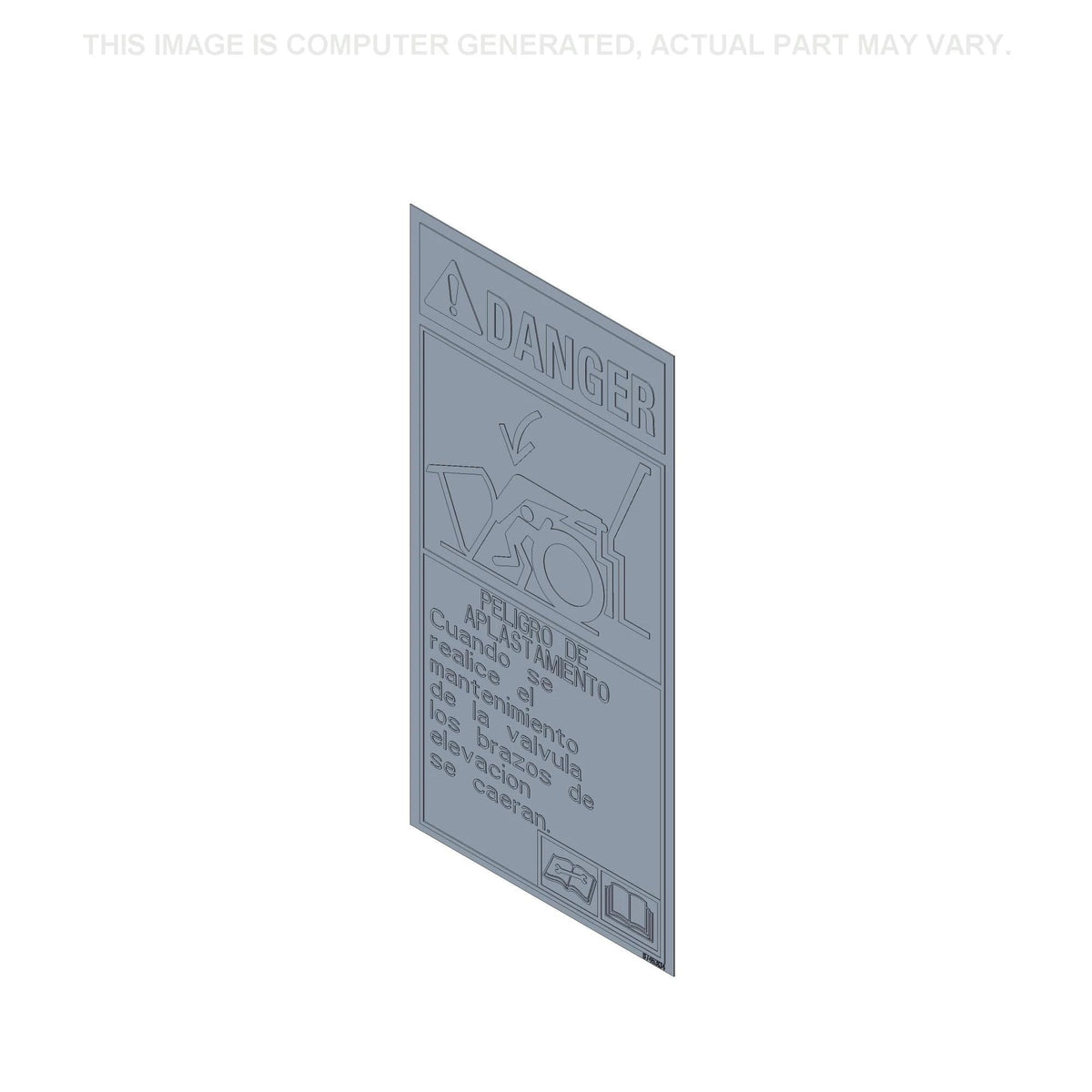87453134 - OEM DANGER DECAL - CASE CONSTRUCTION