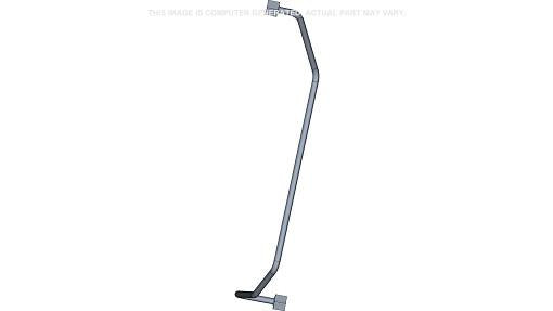 87470922 - OEM HYDRAULIC TRACK PRESSURE TUBE LEFT-HAND 0.375" OD - CASE CONSTRUCTION