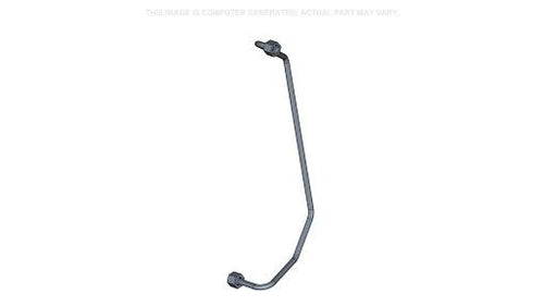 87470922 - OEM HYDRAULIC TRACK PRESSURE TUBE LEFT-HAND 0.375" OD - CASE CONSTRUCTION