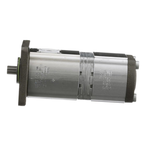 87472285 - OEM HYDRAULIC DOUBLE PUMP 25.16/14.62CC X 210 BAR X 2700 RPM - CASE CONSTRUCTION
