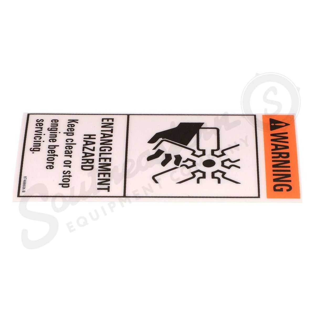 87488606 - OEM WARNING DECAL - CASE CONSTRUCTION