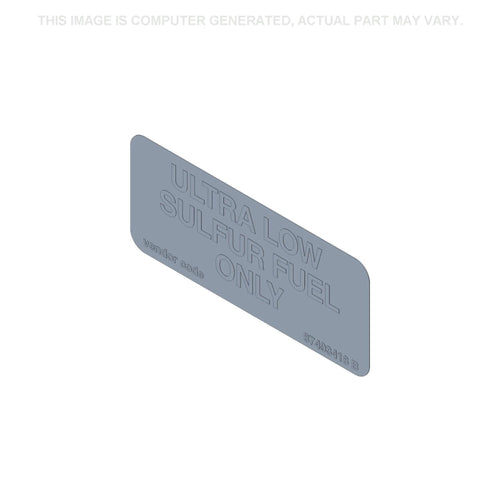 87493418 - Autocollant de pièce d'origine - Case Construction