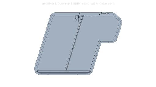 87494772 - OEM WINDOW - CASE CONSTRUCTION