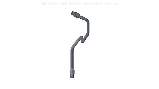 87522262 - OEM HIGH-FLOW HYDRAULIC AUXILIARY TUBE - CASE CONSTRUCTION