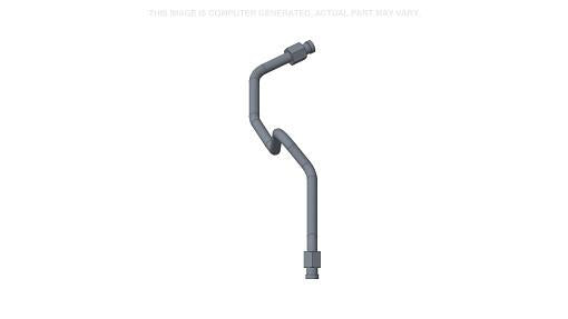 87522262 - OEM HIGH-FLOW HYDRAULIC AUXILIARY TUBE - CASE CONSTRUCTION