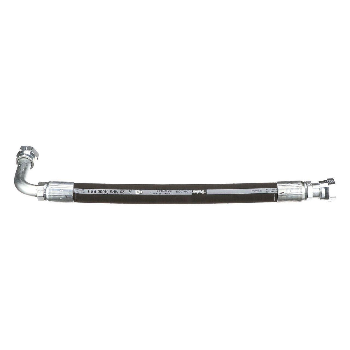 87529288 - OEM 24IN RIDE CONTROL ACCUMULATOR HOSE - CASE CONSTRUCTION