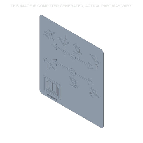 87536092 - OEM Decal - Case Construction